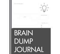 The Brain Dump Journal: A Mind Clearing Exercise - For Stress & Anxiety Relief - Increase Focus and Boost Mental Wellness