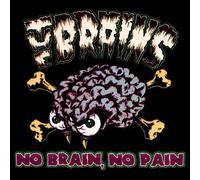 THE BRAINS - NO BRAIN,NO PAIN [PURPLE/GREEN HAZE SPLATTER] VINYL LP NEW