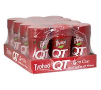 The Bramble Bay Typhoo QT Instant Tea Drink 125g Provides a Cup of Tea In An Instant Pack of 12