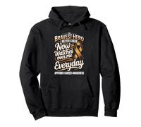 The Bravest Hero I Never Knew Watches Over Me Everyday Pullover Hoodie