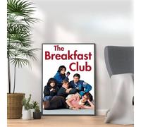 The Breakfast Club, 80s Movie Print Vintage Nostalgic Film Poster, A4 and A3 Size Frame Options, Great Home, Pub, Café, Bar Decoration Wall Art Print, House gift for movie lovers (A3 Print Only)