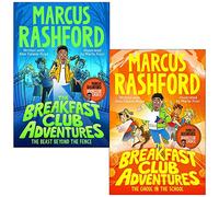The Breakfast Club Adventures Series Collection 2 Books Set By Marcus Rashford (The Beast Beyond the Fence, The Ghoul in the School)