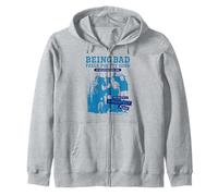 The Breakfast Club Being Bad Feels Pretty Good Imperfect Zip Hoodie