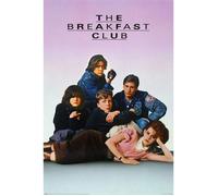 The Breakfast Club One Sheet Poster in Purple The Breakfast Club Purple