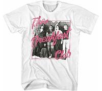The Breakfast Club T-Shirt Vintage Movie Film Poster Cool Cult Retro DVD tee w White