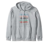 The Breakfast Club The Brain The Princess The Rebel Zip Hoodie