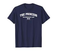 The Breakfast Club The Princess Collegiate T-Shirt, Men, Navy Blue, X-Large