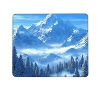 The Breathtaking Snow Multi Size Mouse pad for Office, Study & Play-Mousepad with Strong Adhesion and Thick Comfortable Surface
