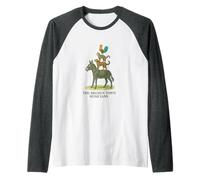 The Bremen Town Musicians Classic Brothers Grimm Fairy Tale Raglan Baseball Tee