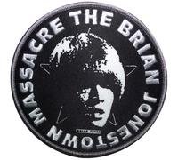 The Brian Jonestown Massacre Circle Face Black Woven Patch One Size