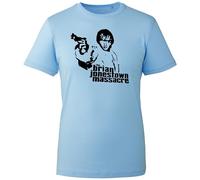 The Brian Rock Jonestown Band Massacre T-Shirt, Funny Famous Retro Music Group Concert Fan Shirt, Gift Unisex Tee Top (Sky, M Years)