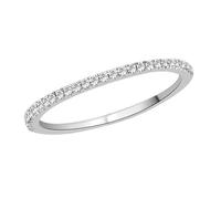The Bridal Suite 18ct White Gold Diamond Set Wedding/Half Eternity Ring - 12pts - R3234