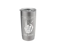 The Bride Coven Skeleton Hand Gothic Wedding Bachelorette Stainless Steel Insulated Tumbler