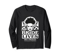 The Bride Lives Bride of Frankenstein Long Sleeve T-Shirt