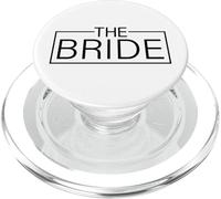 The Bride Matching Groom Bridal Bachelorette Wedding Bride PopSockets PopGrip for MagSafe