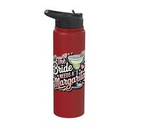 The Bride Needs A Margarita Stainless Steel Insulated Water Bottle