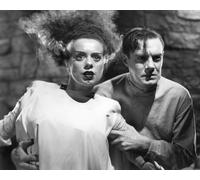 The Bride of Frankenstein (1935) Elsa Lanchester, Colin Clive 10x8 Photo