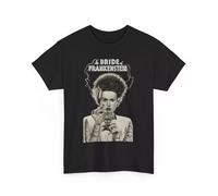 The Bride of Frankenstein T Shirt, Frankenstein Horror Monster Movie Unisex Tee