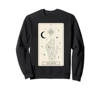 The Bride Skeleton Tarot Inspired Bridal Halloween Party Sweatshirt