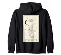 The Bride Skeleton Tarot Inspired Bridal Halloween Party Zip Hoodie