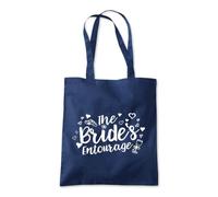 The Brides Entourage Wedding Tote Shopping Bag 10 Litres Capacity 42 x 38cm