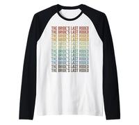 The Bride's Last Rodeo Bridal Party Bachelorette Party Rodeo Raglan Baseball Tee