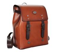 The Bridge Backpack 063631Au Laptop Backpack Leather Brown Man