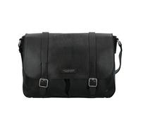 The Bridge Cesare Briefcases Messenger Leather 38 cm Laptop compartment black