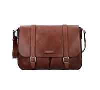 The Bridge Cesare Briefcases Messenger Leather 38 cm Laptop compartment brown