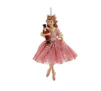 The Bridge Collection Ballerina Clara Ornament - 5" Nutcracker Ballet Christmas Ornament - Gift for Dancers