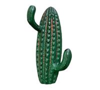 The Bridge Collection Cactus Shaped Wall Hook - Rustic Southwest Wall Hanger - Western Style Decor for Keys Or Towels