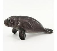 The Bridge Collection Decorative Manatee Figurine - Coastal Sea Life Manatee Statue - Nautical Beach House Decor