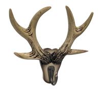 The Bridge Collection Faux Antler Wall Hook - Deer Antler Coat and Towel Hook - Rustic Cabin and Lodge Wall Decor