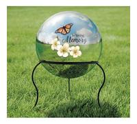 The Bridge Collection "in Loving Memory Memorial Gazing Ball
