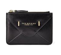 The Bridge Credit card case RFID protection Genuine Leather 13 cm black
