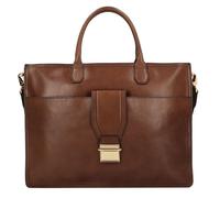 The Bridge Dante Briefcase Leather 40 cm Laptop compartment brown