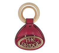 The Bridge Duccio Keychain Leather 3 cm red