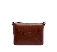 The Bridge Frida envelope-style leather shoulder bag - Brown OS