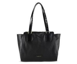 The Bridge Ines Shoulder Bag Leather 31 cm black