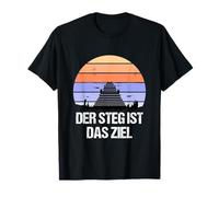 The bridge is the target of the captain and sailor with boat T-Shirt