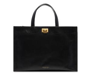 The Bridge Leila Shopper Bag Leather 38 cm black