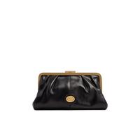 The Bridge logo-plaque clutch bag - Black OS