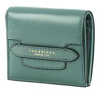 The Bridge Lucrezia Line Blue Baby Wallet in Leather for Women - One Size, blue, Taglia Unica