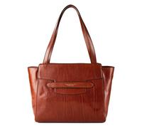 The Bridge Lucrezia Shoulder Bag Genuine Leather 31 cm brown