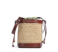 The Bridge Luna | leather Bucket bag | beige,brown