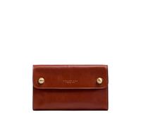 The Bridge Mara leather clutch bag - Brown OS