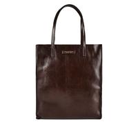The Bridge Mirra Shoulder Bag Genuine Leather 32 cm Laptop compartment brown