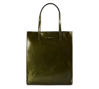 The Bridge Mirra Shoulder Bag Leather 32 cm Laptop compartment olive