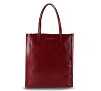 The Bridge Mirra Shoulder Bag Leather 32 cm Laptop compartment red