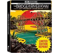 The Bridge on the River Kwai: 65th Anniversary Limited Edition Steelbook [4K UHD] [Region Free] [Blu-ray]